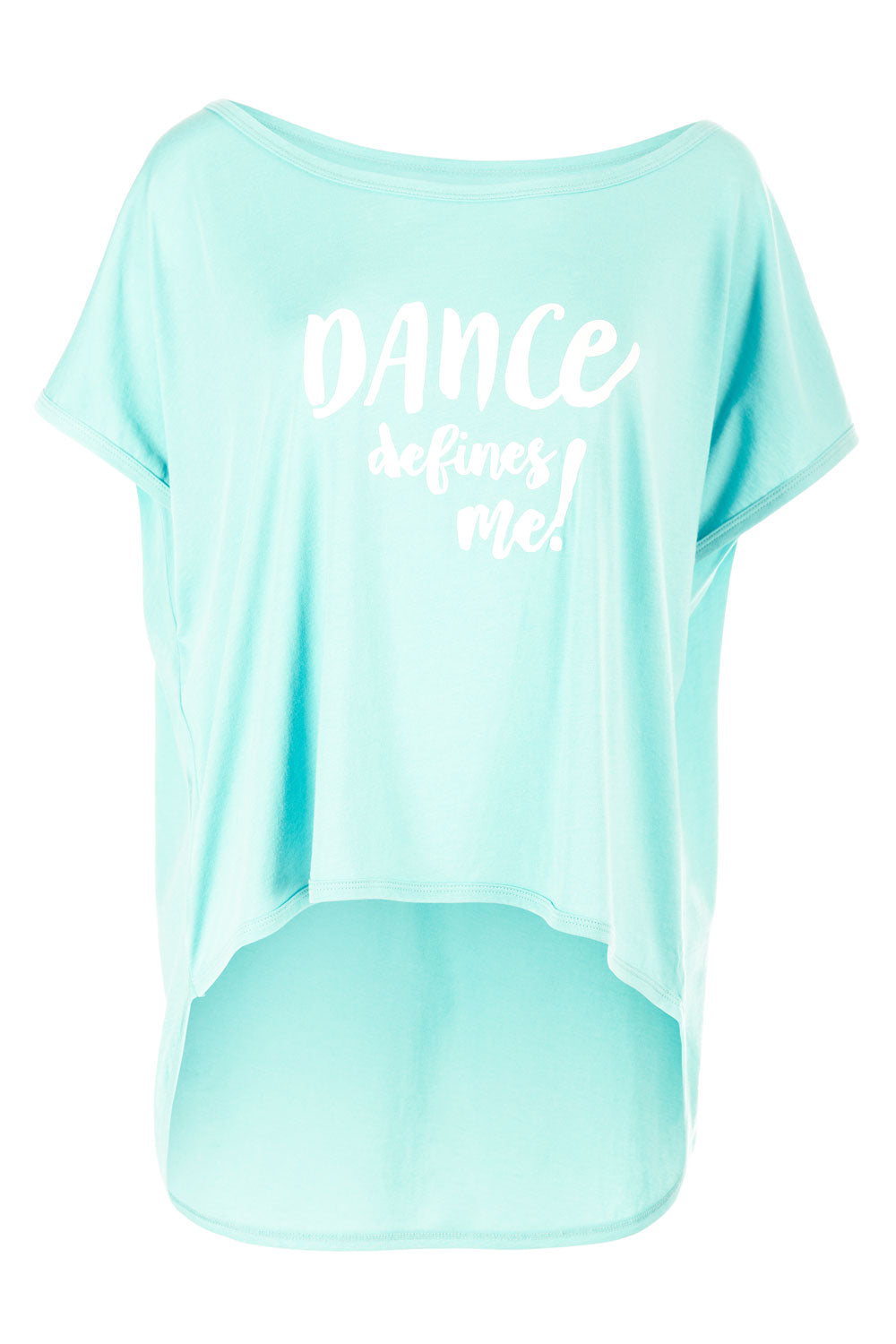Ultra leichtes Modal-Shirt MCT017 mit dem Aufdruck „DANCE defines me!“ –  NDCFIT Tanzshop Villach